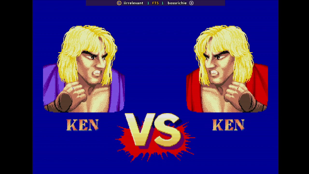 Fightcade2 Street Fighter II Hyper Fighting Casual Match 12/24/20