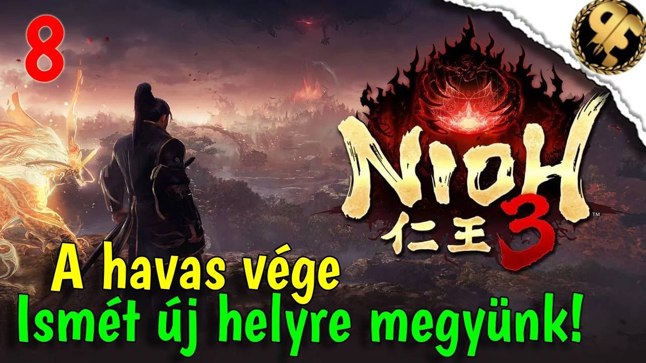Havas vége, ismét új területre megyünk! Nioh 3 - 8. rész
