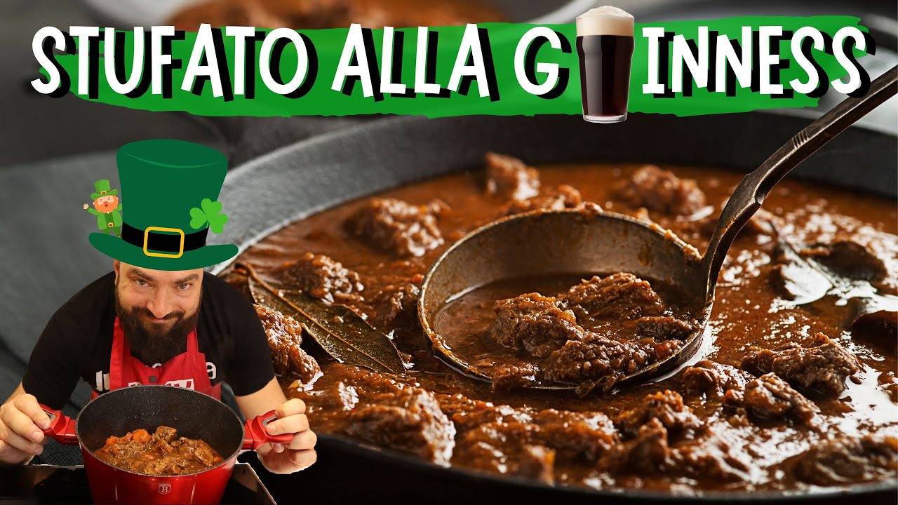 STUFATO DI MANZO ALLA GUINNESS ☘️ - Cuciniamo noi! - Episodio 10 - Speciale St. Patrick Day