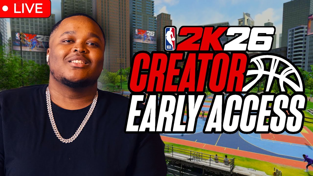 #1 LEGENDARY SHARP 3 BALL BUILD! BEST SIGS & ANIMATIONS! NBA 2K26 CREATOR ACCESS DAY!