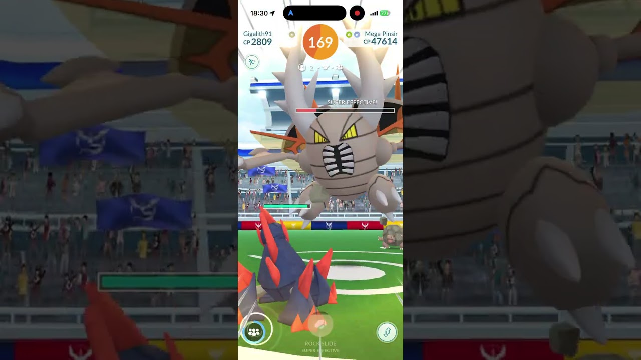 Duo raiding Mega Pinsir 