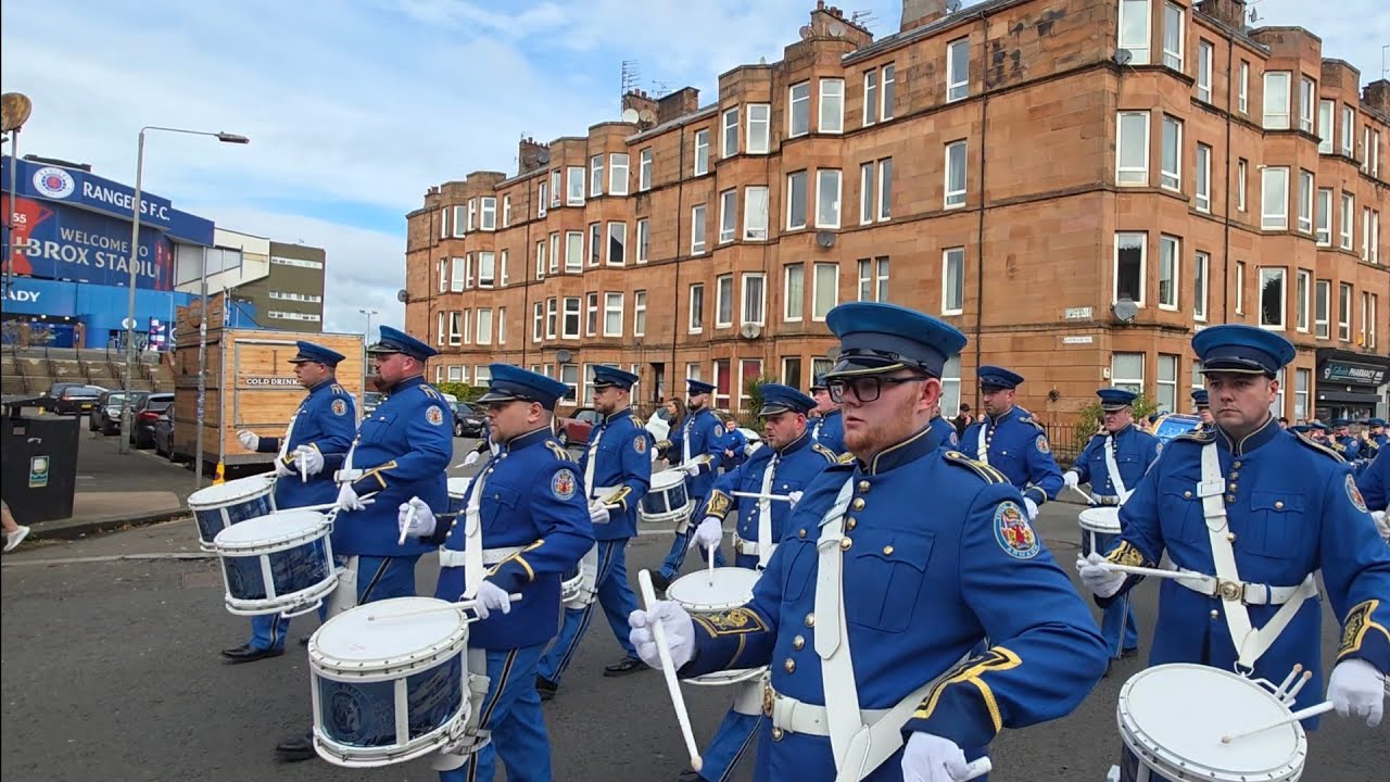 Armagh True Blues Flute Band Shankill @Pride of Govan FB annual parade 20thsep 2025