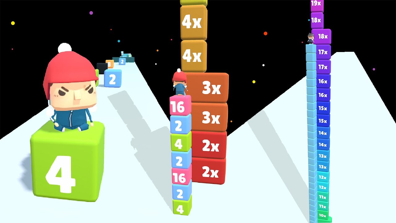 2048 Games: 2048 КУБ ПРИБИРАТЬ 3D!