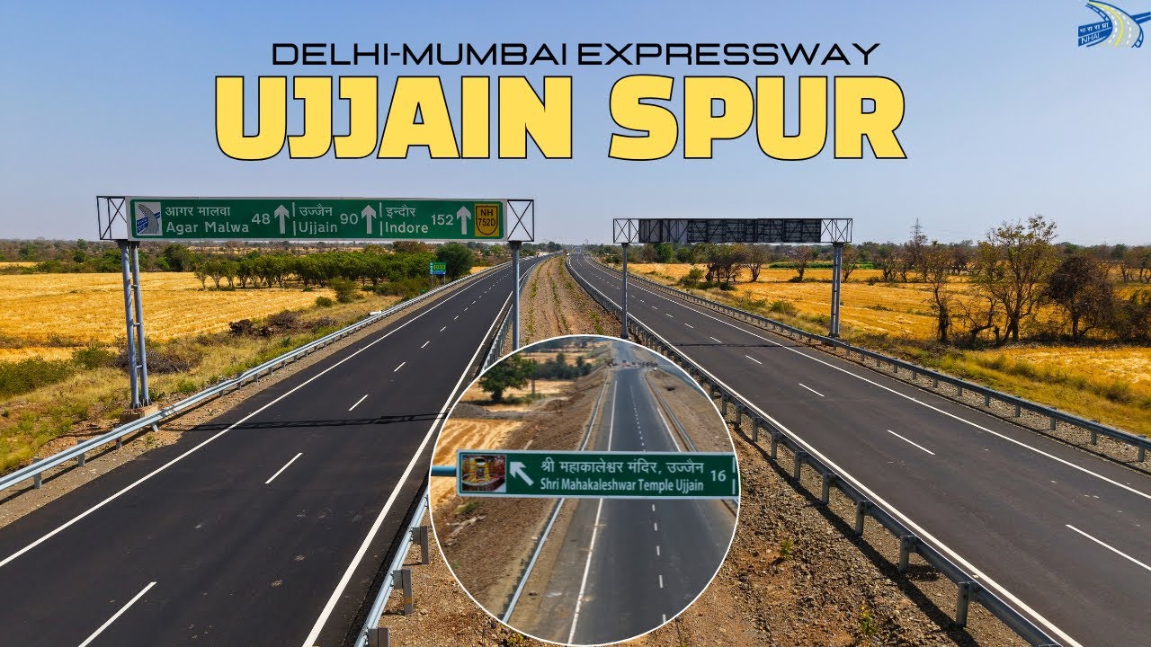 Delhi-Mumbai Expressway : Ujjain Spur | Game-Changer for Mahakaleshwar Yatra🙏🏻🤩 #detoxtraveller
