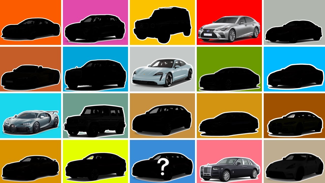 Guess The Car Brand By Car - Car QUIZ