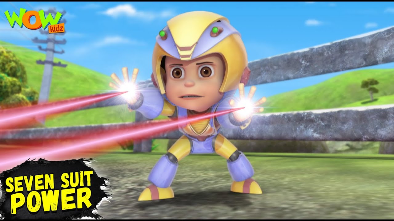Vir Ke Seven Suit Ki Powers | Vir The Robot Boy Seven Suit Powers 2025 | Wow Kidz #spot