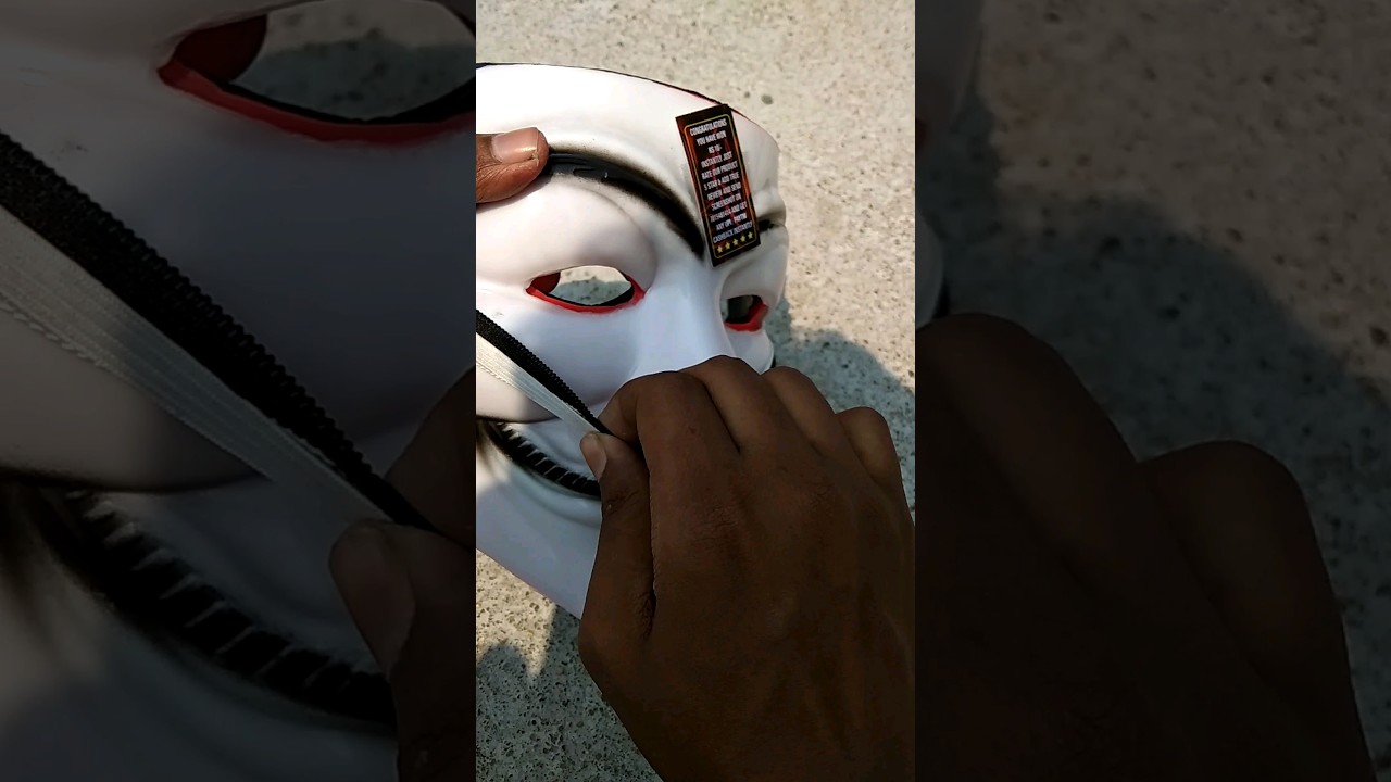 3 Hacker Mask Under 160rs 😱😱😱| #shorts #mask