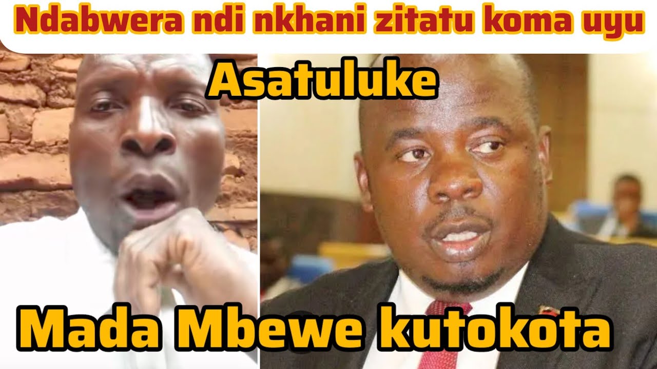 Ati ndabwera ndi nkhani zitatu koma Chimwendo asatuluke abakhalabe komweko