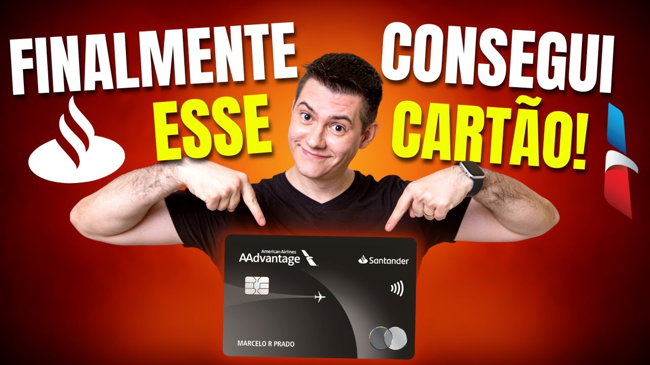 Cartão Aadvantage Mastercard Black Santander vale a pena? UNBOXING! | Viagem com Pontos Tales Toledo