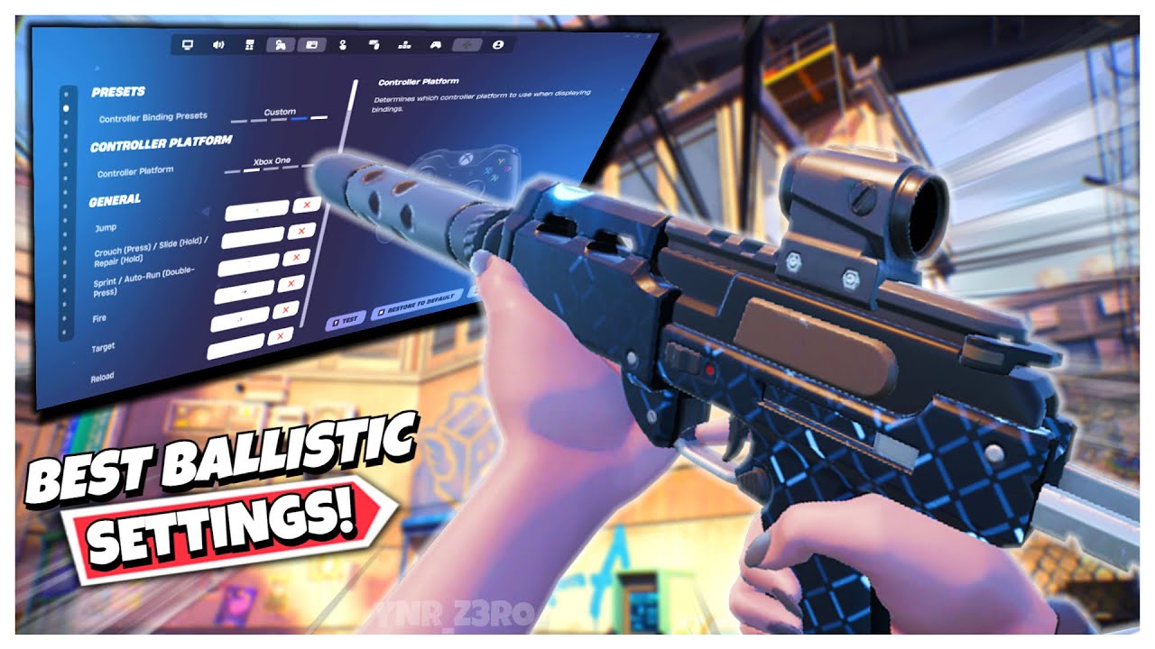 ULTIMATE AIM + MOVEMENT Settings Guide for Fortnite Ballistic Mode! 🎮🏆