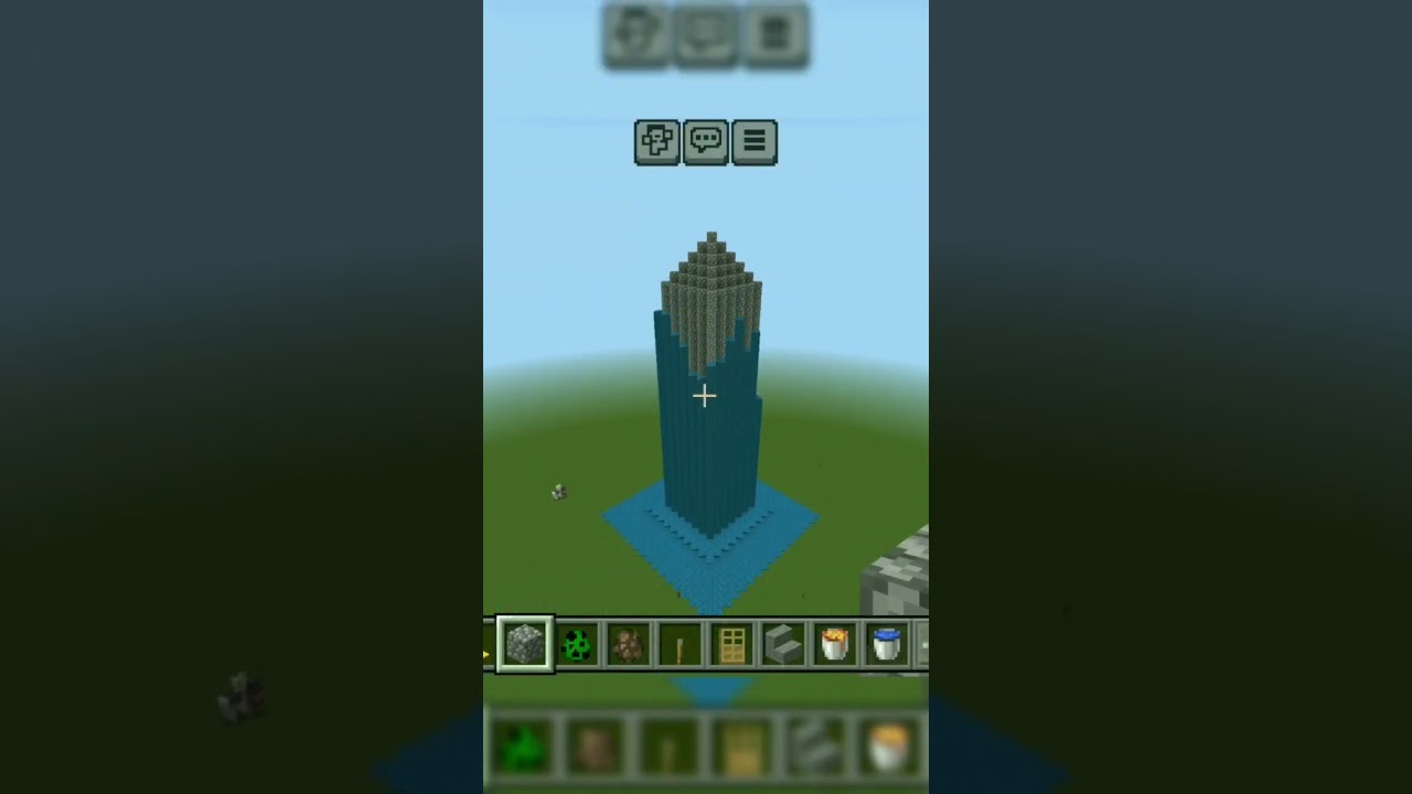 MINECRAFT LAVA TOWER Crazy flame gaming 😎
