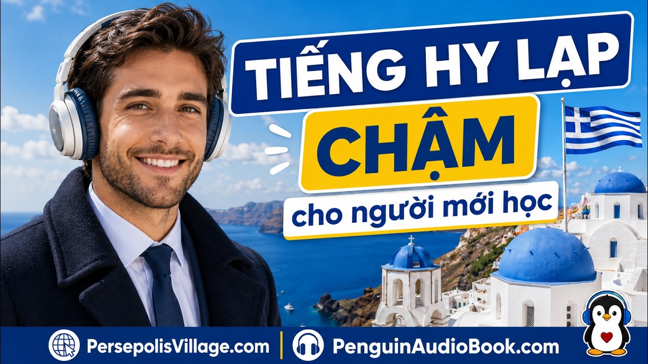 Đối thoại chậm bằng tiếng Hy Lạp cho người mới bắt đầu