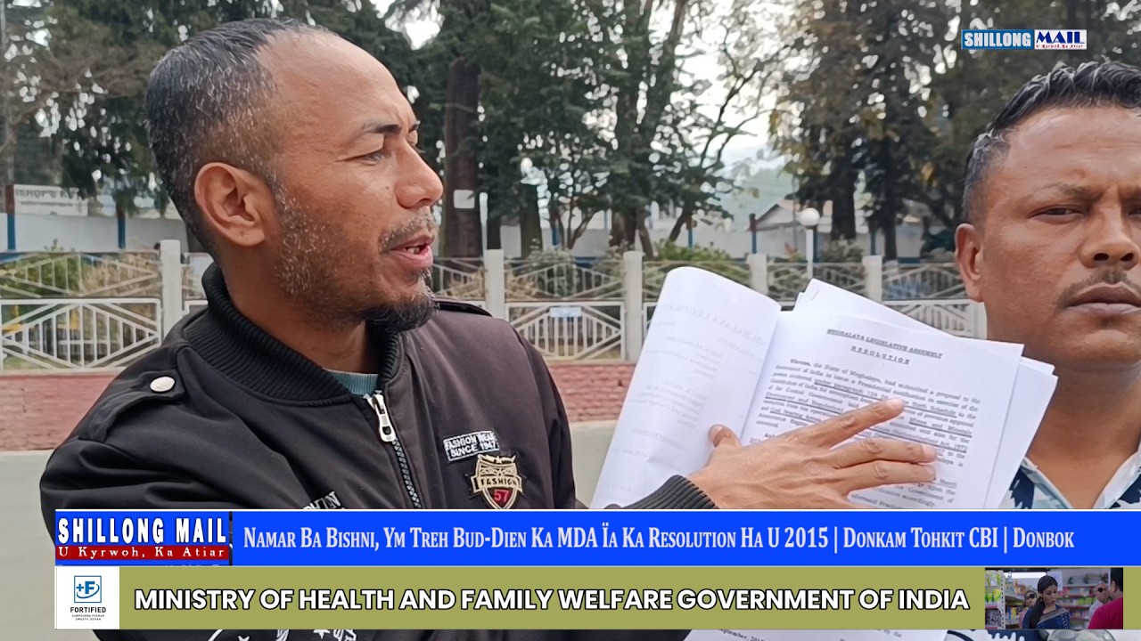 Namar Ba Bishni, Ym Treh Bud-Dien Ka MDA Ïa Ka Resolution Ha U 2015 | Donkam Tohkit CBI | Donbok