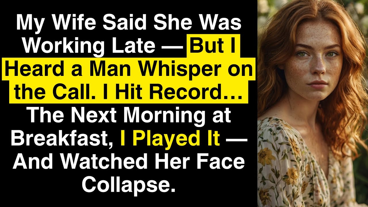 My Wife Said She Was Working Late—Then I Heard a Man Whisper on the Call