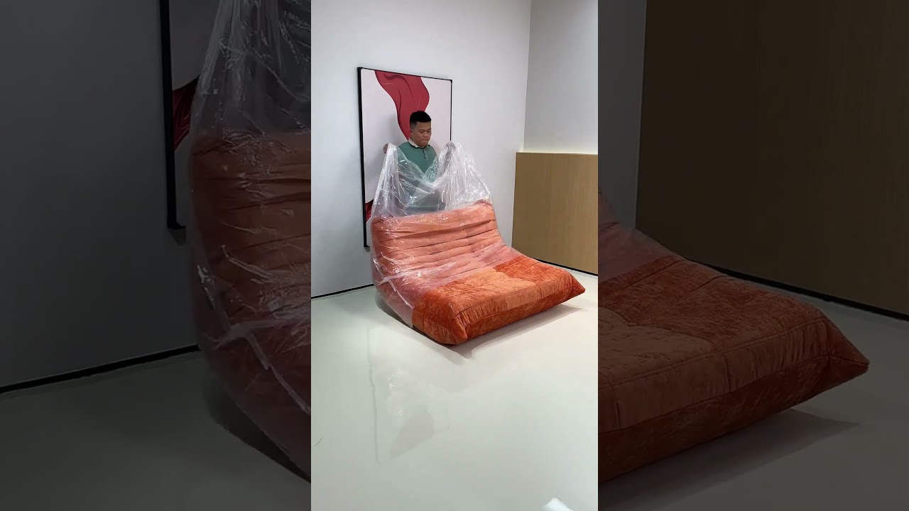 🧘 2025&rsquo;s Best Armless Chair! Memory Foam + Ottoman = Ultimate Chill #home #sofa