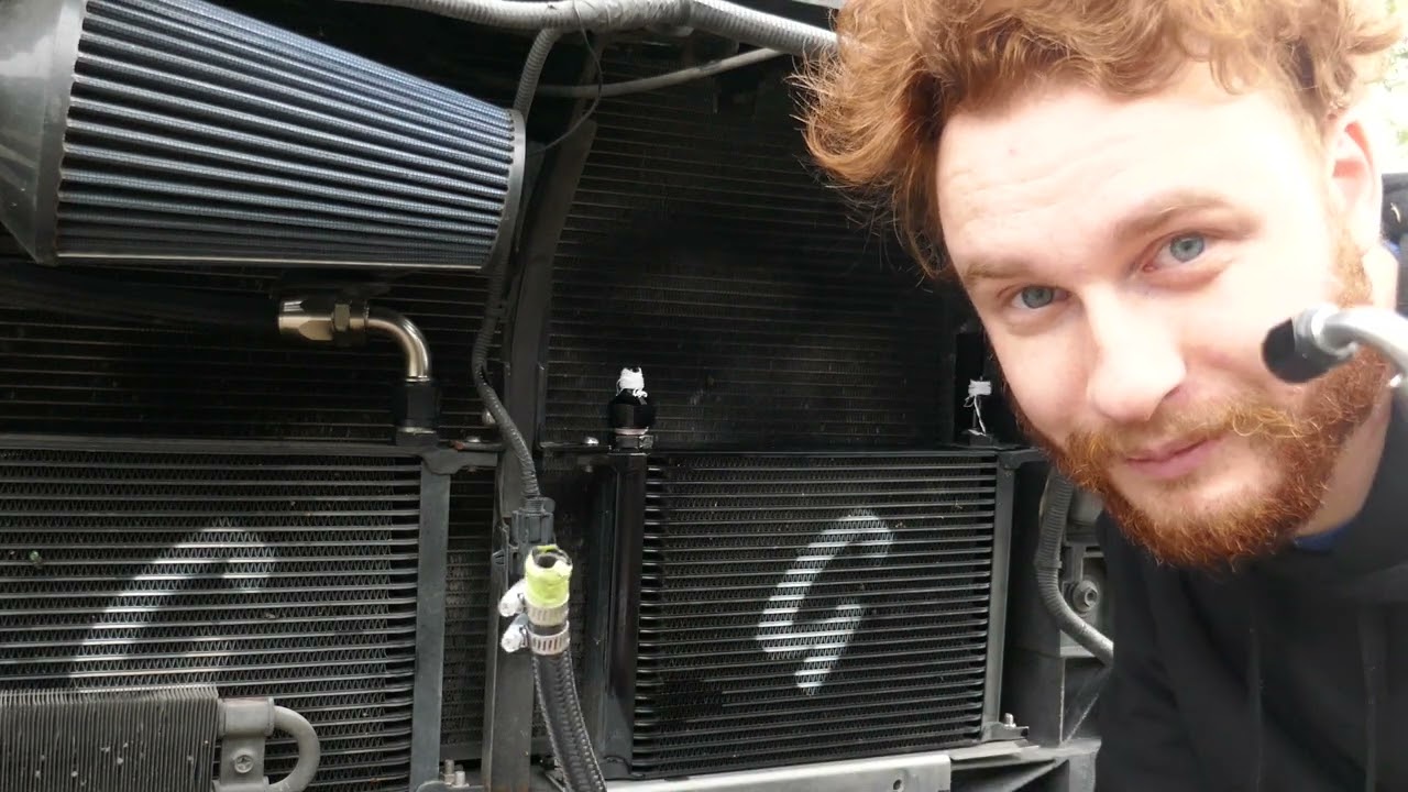 370Z Automatic Transmission Oil Cooler Install