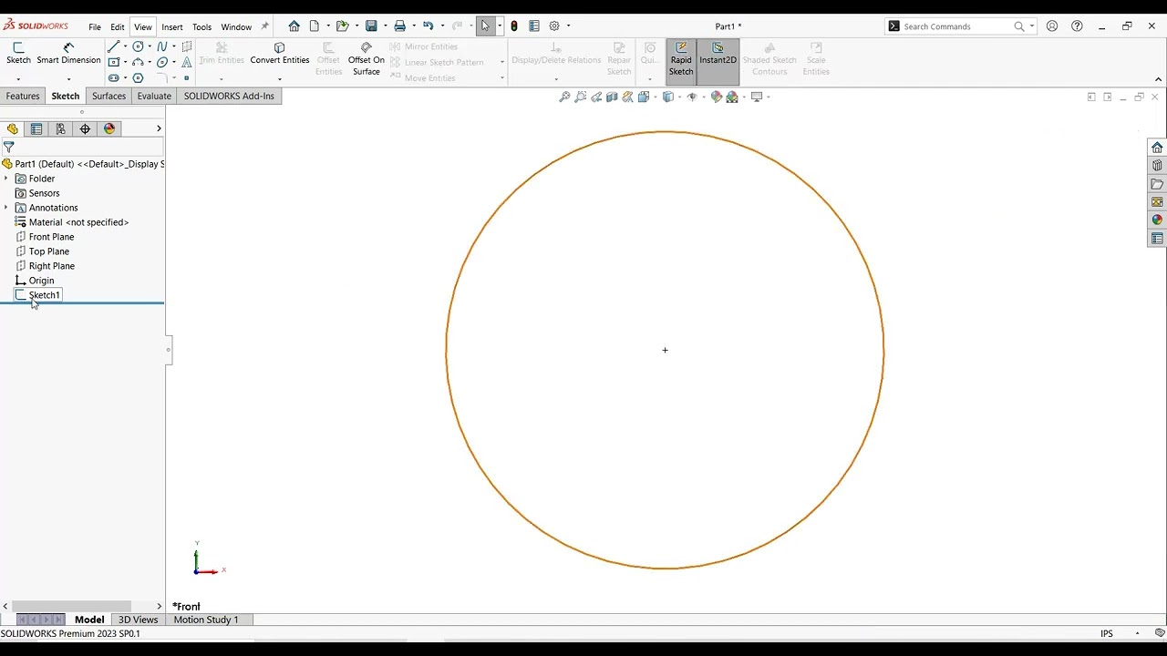 Solidworkste kalıcı şekilde birimi MMGS ayarlama