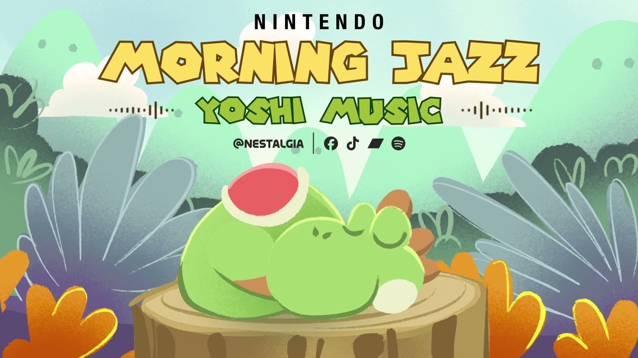 Morning Jazz with Yoshi 🌞🎷 | Nintendo Jazz Vibes to Start Your Day ☕🎶