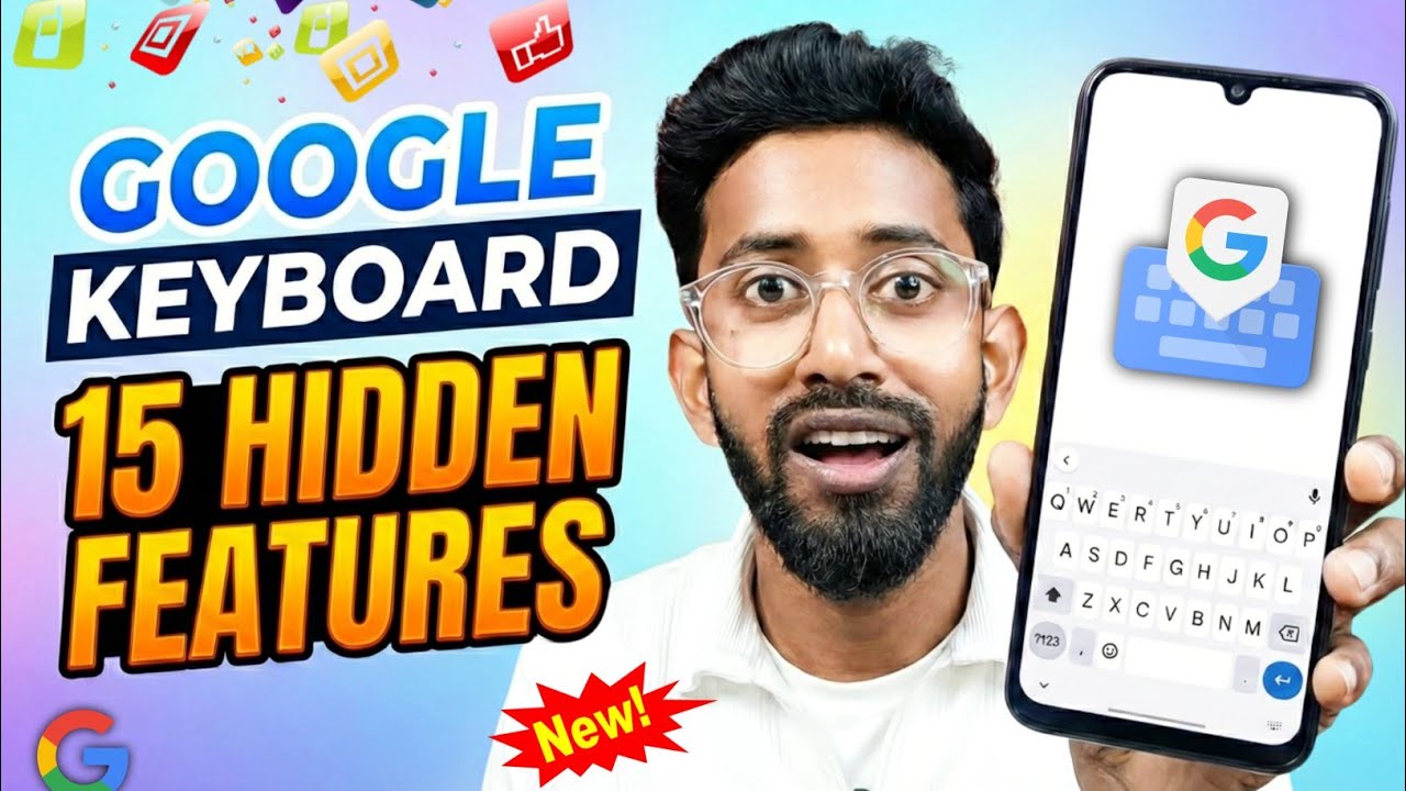 Google Keyboard Hidden Features 🔥 Gboard Keyboard New Features, Google Keyboard Tips And Tricks 💯