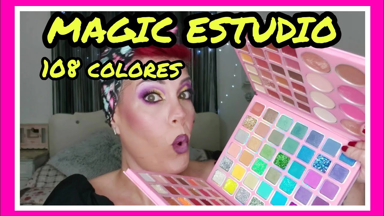MAGIC ESTUDIO LA PALETA DE ¡¡108 COLORES!!
