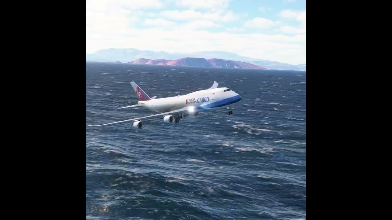 Impossible Landing!!! Amazing View before the Plane Landing eps.539