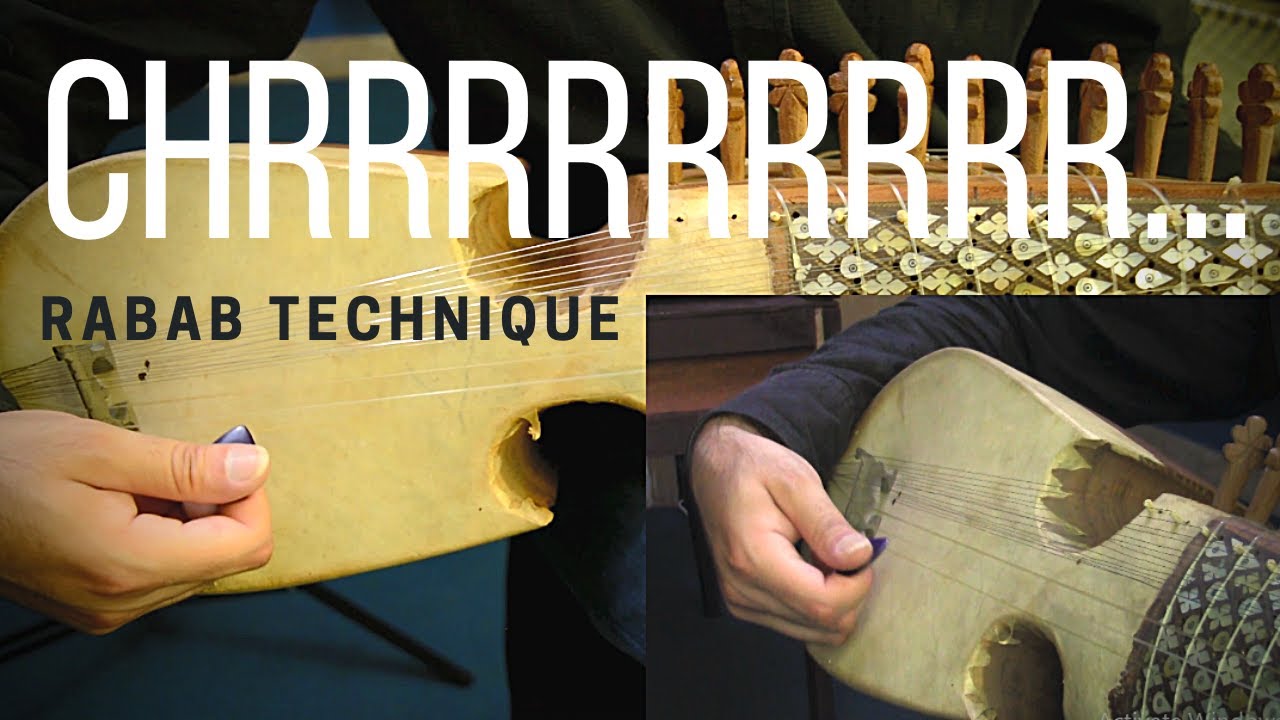 Multiple Strokes Technique on Rabab