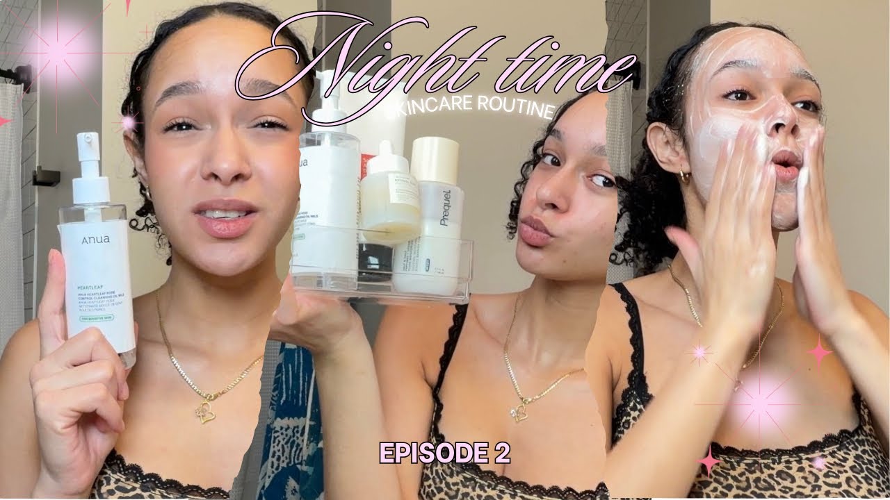 Let’s Fix My Skin Texture | Realistic Night Routine 🌙 + the Return of Retinol ✨