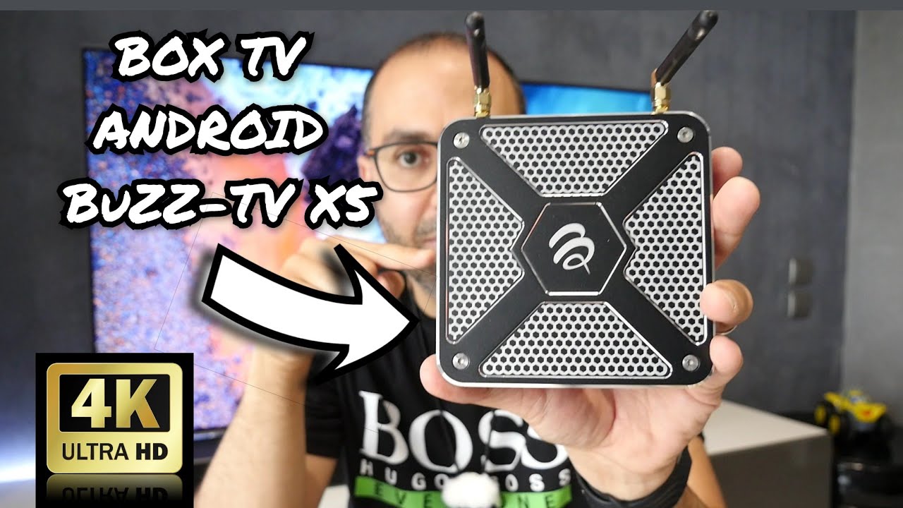 BOX TV ANDROID | BUZZTV X5 la box TV, qui allie puissance et qualit&eacute;.@AnasseTech