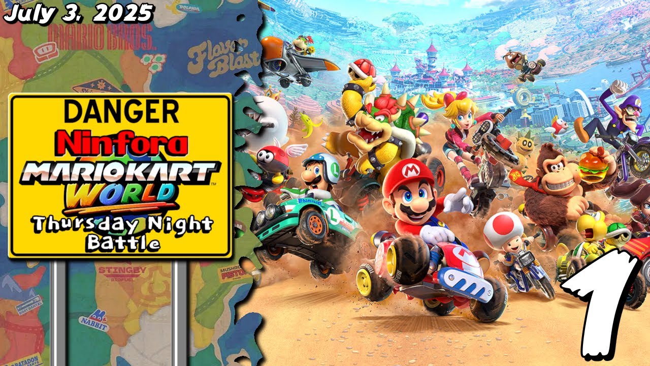 Get Ready for Battle | Mario Kart World: Thursday Night Tours [Battle Mode]