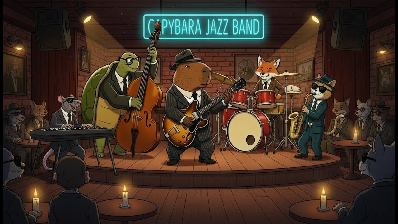 Mysterious Fragments at The Golden Cavi Lounge – Curated Jazz Mix for Multitasking & Style