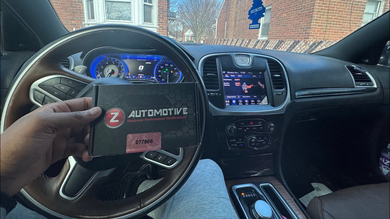 INSTALLING SRT PAGES ON MY CHRYSLER 300 (Z AUTOMOTIVE TAZER)