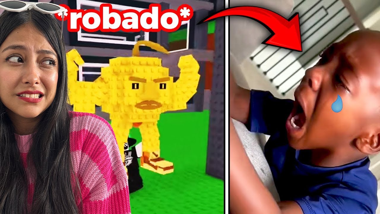 NIÑOS LLORANDO CUANDO LES ROBAN SUS BRAINROTS | Soy Iranny Rodriguez REACCIONA
