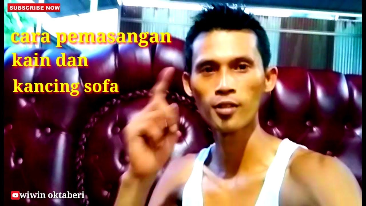 cara memasang kain dan kancing sofa 2020 | Designs wiwin oktaberi