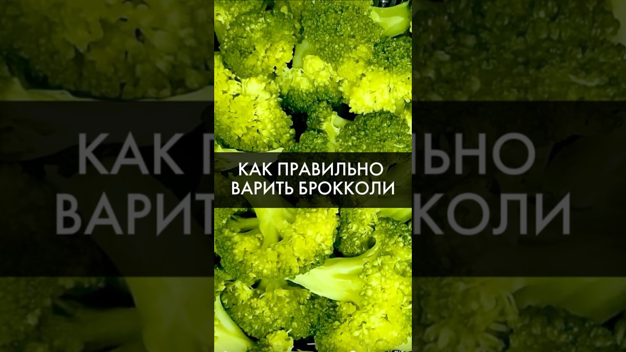 Как ПРАВИЛЬНО Варить Брокколи?    #ПростоПесня #ШефБоков
