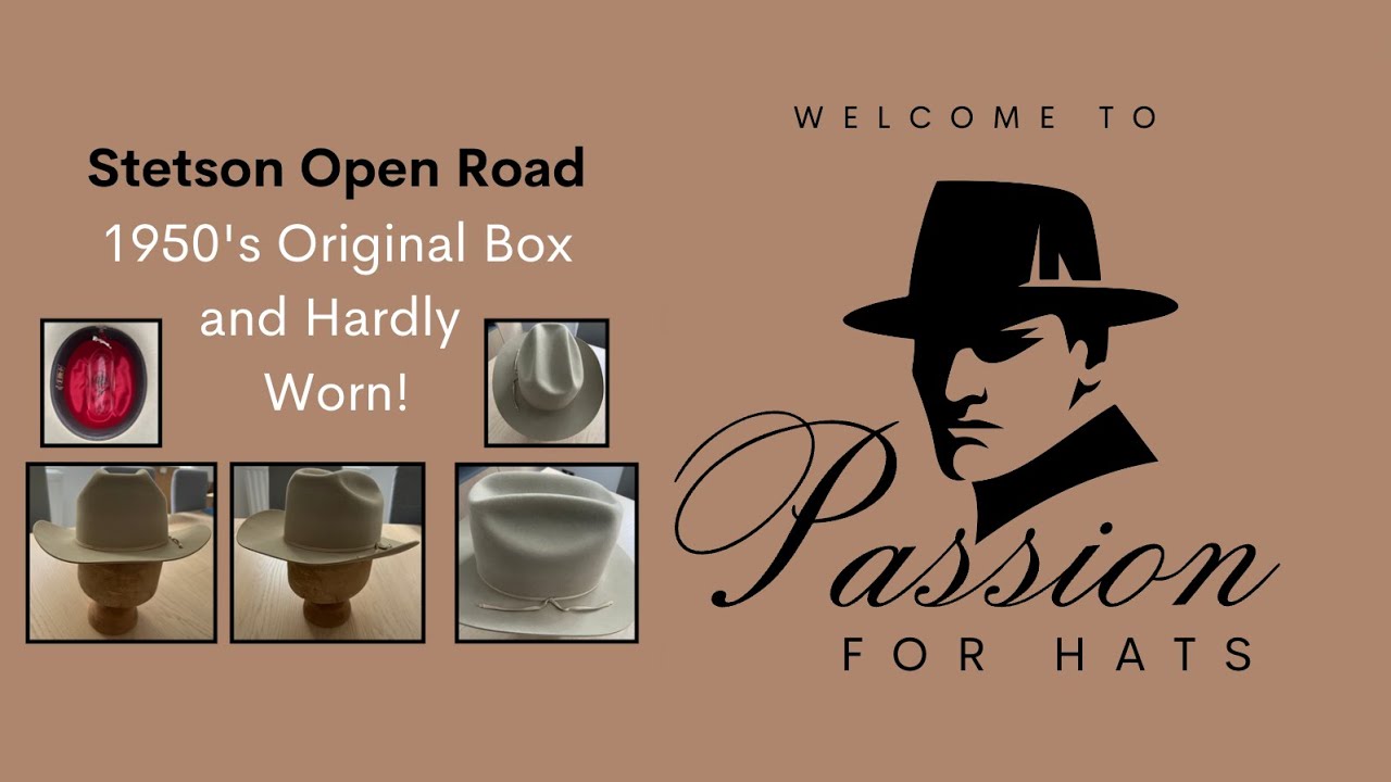 Stetson 1950's Open Road brief overview against a 2015 model