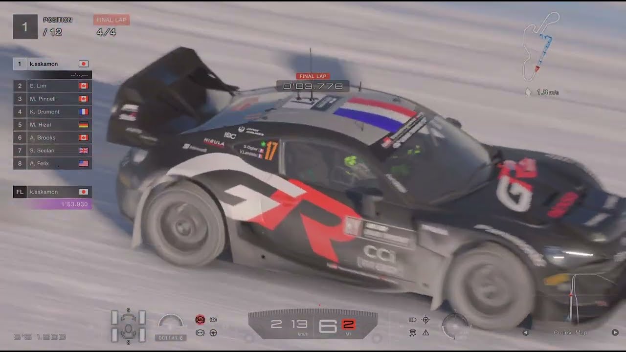 【GT7】【Gran Turismo 7】グランツーリスモ7【レイク レイーズ】【Gr.B】