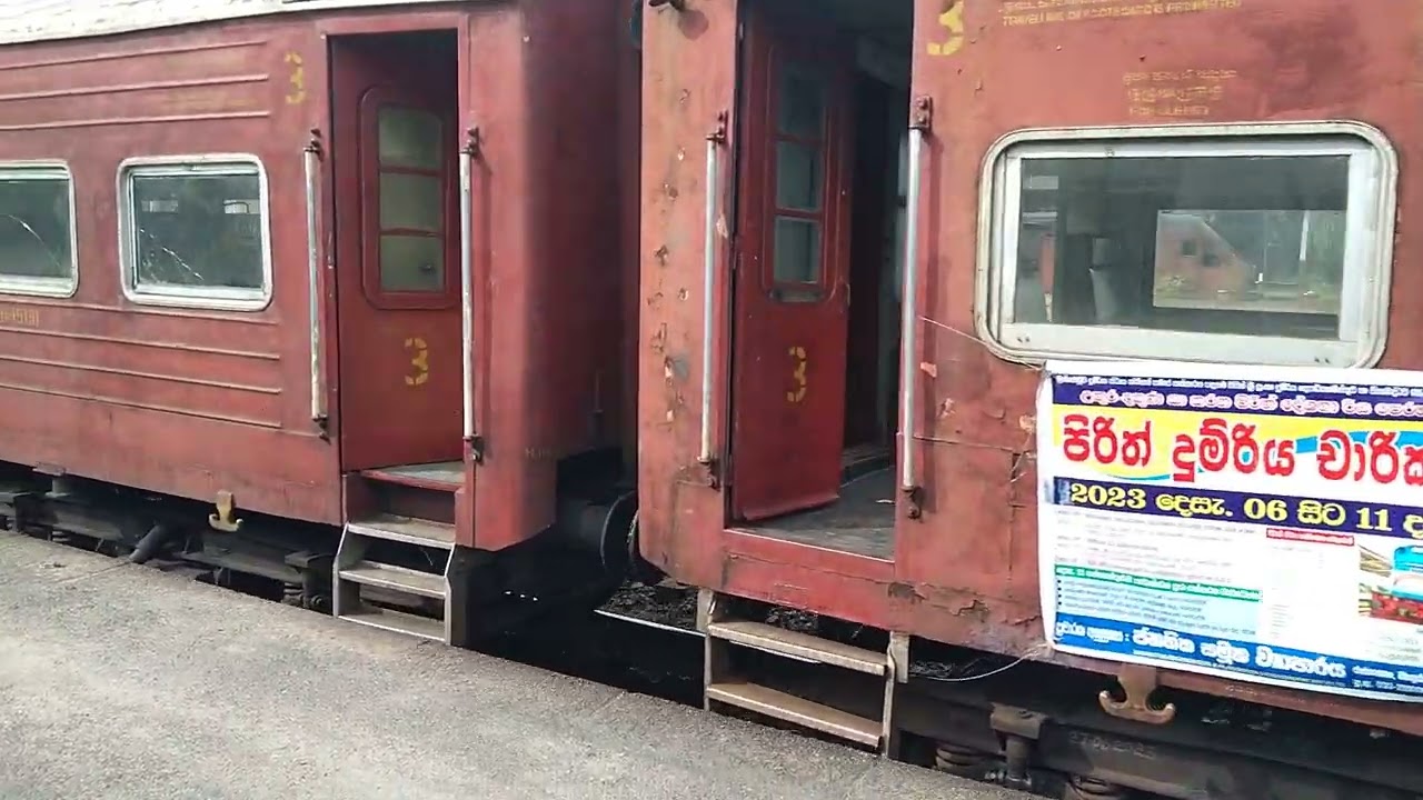 Annual Pirith Special Train from Beliatta to Kankasanthurai, Sri Lanka