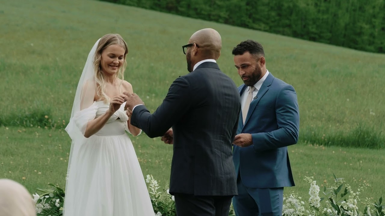 Viktoryia & Jonathan | Old Gray Barn Wedding | Dorset VT Videographer | Intimate, Effortless & Real