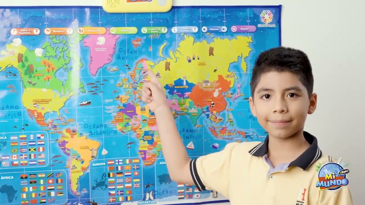 Conoce el mapa interactivo con voz: i-P&oacute;ster Mi Mundo