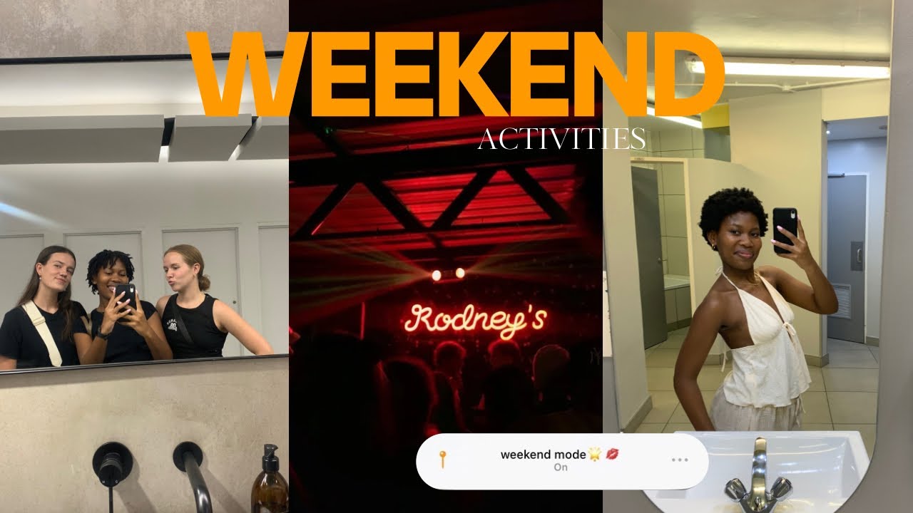 UNI WEEKENDS| church 💗, grocery shopping , clubhouses🪩unboxing