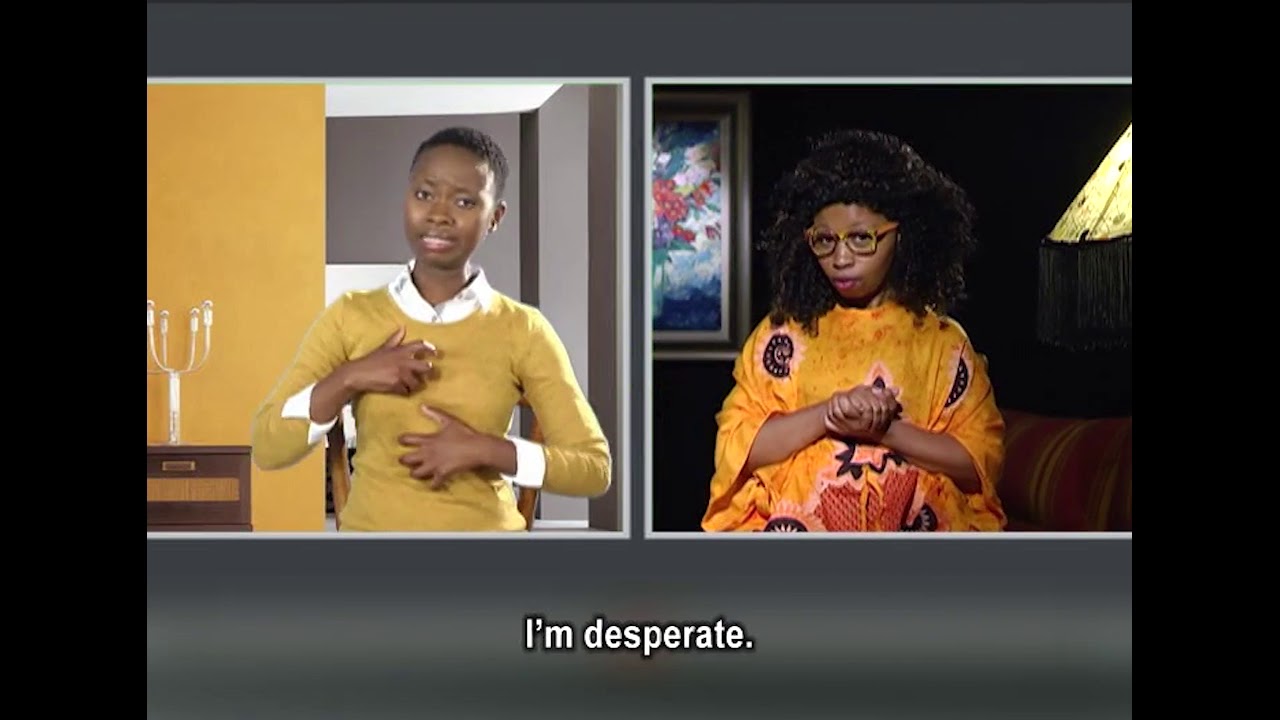 South African Sign Language Lessons - Electricity Bill