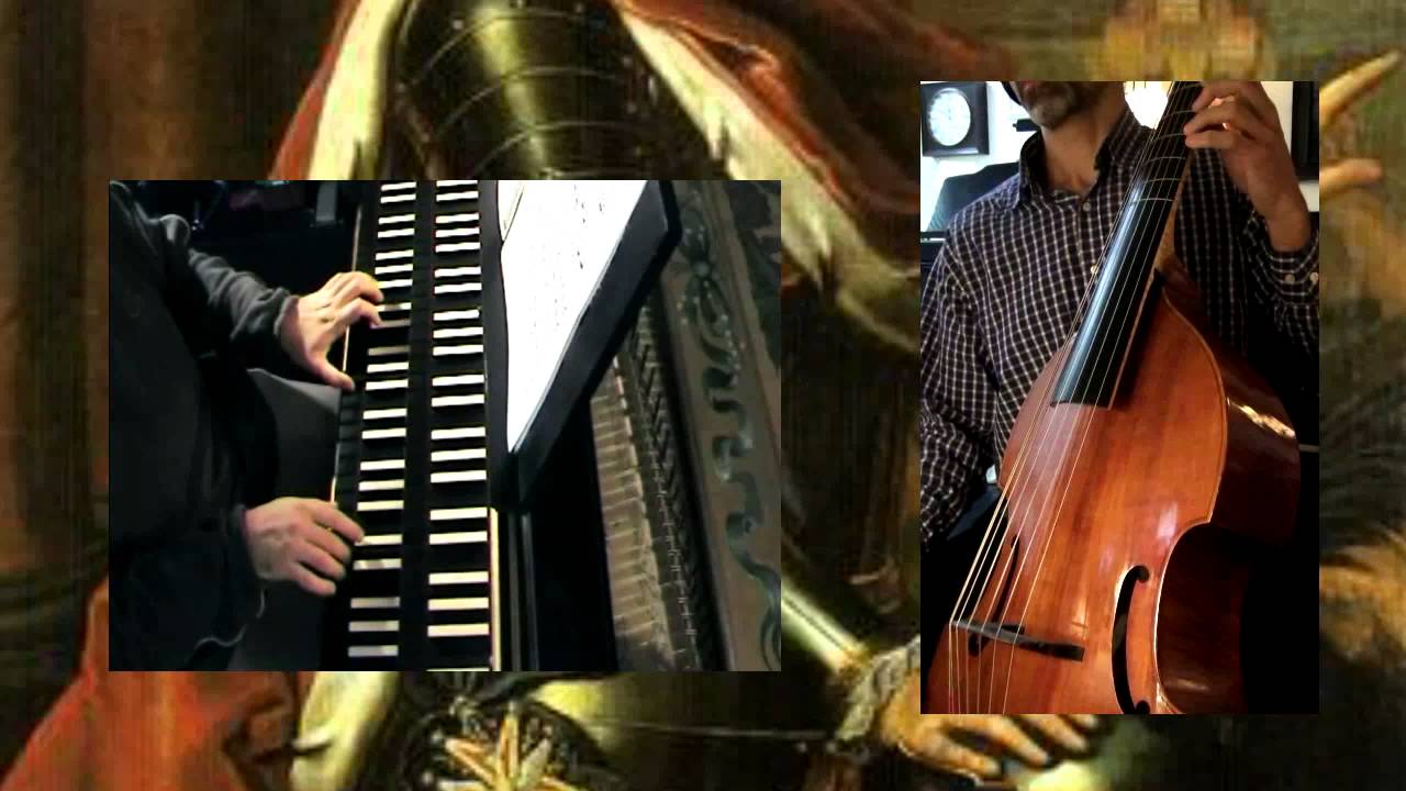 Johann Pfeiffer - Sonata in D for viol and harpsichord