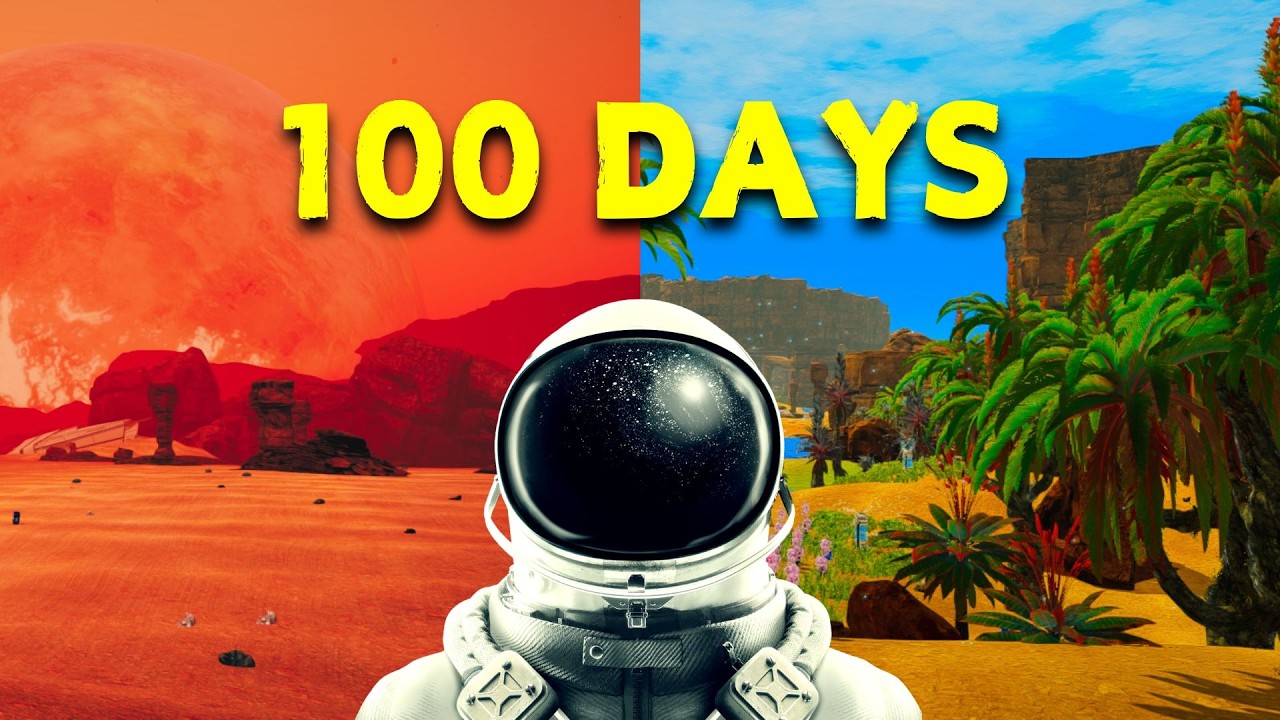 100 Days on a DEAD Planet | The Planet Crafter