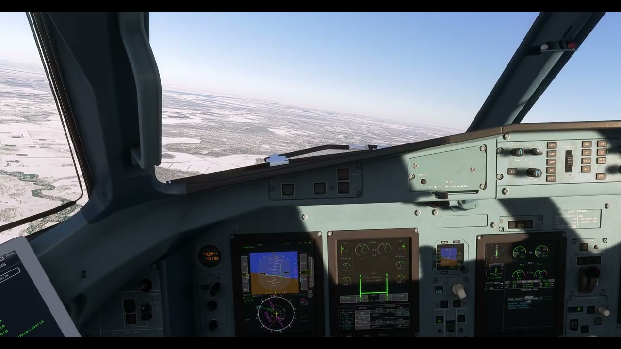 [FS2020] Заход на пасадку в EVRA на ATR72-600
