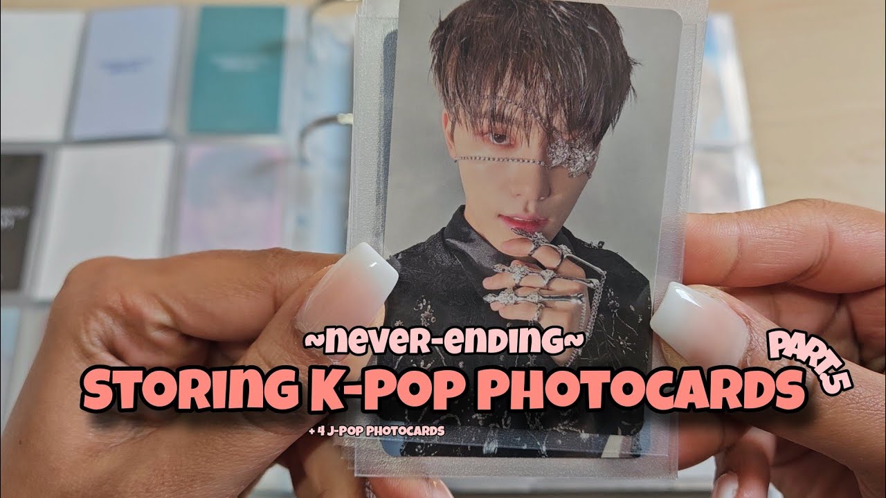 Storing K-Pop Photocards ~ One Pact, Aespa, TXT, Seventeen, NCT Wish, Baekhyun & more