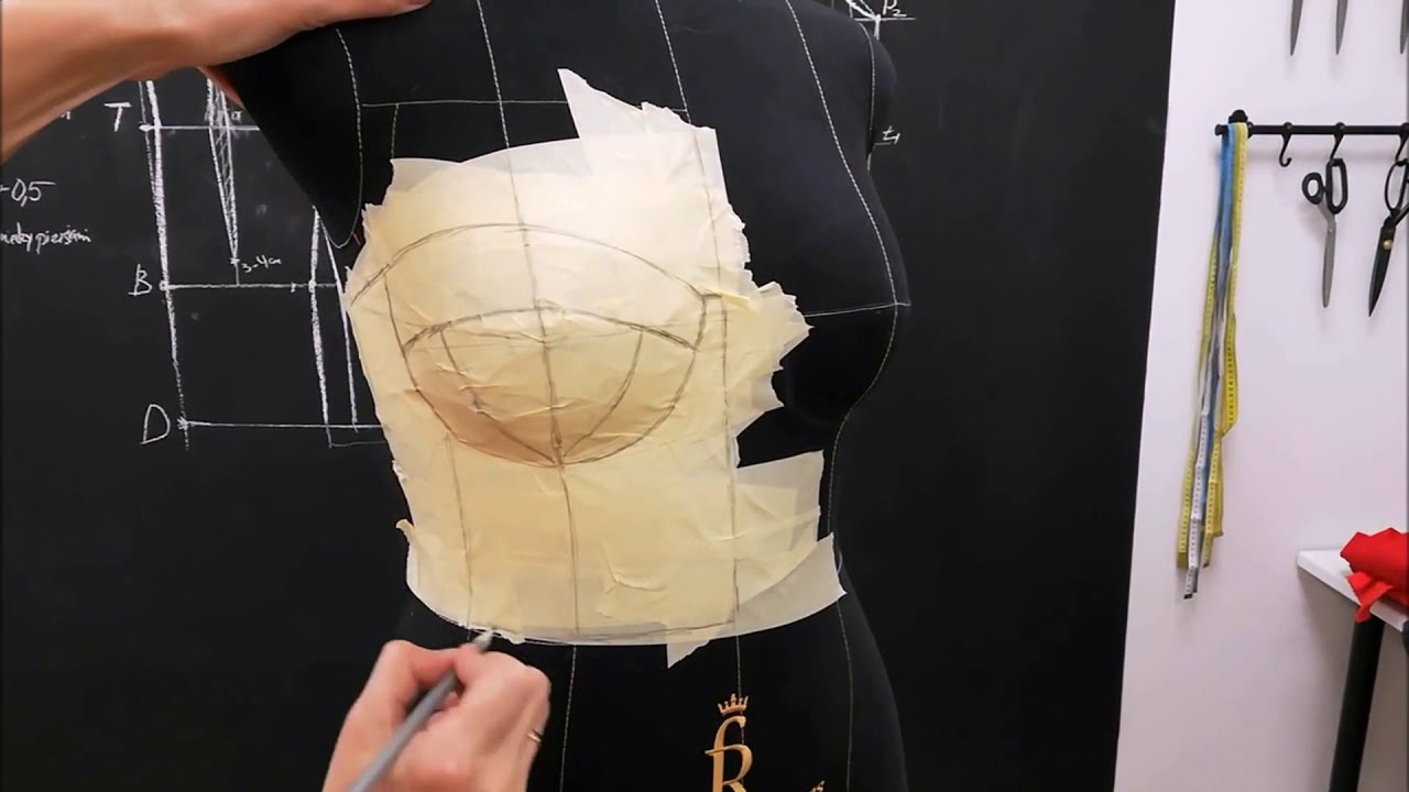 Jak zrobić szybką konstrukcję (formę wykroju)gorsetu?
