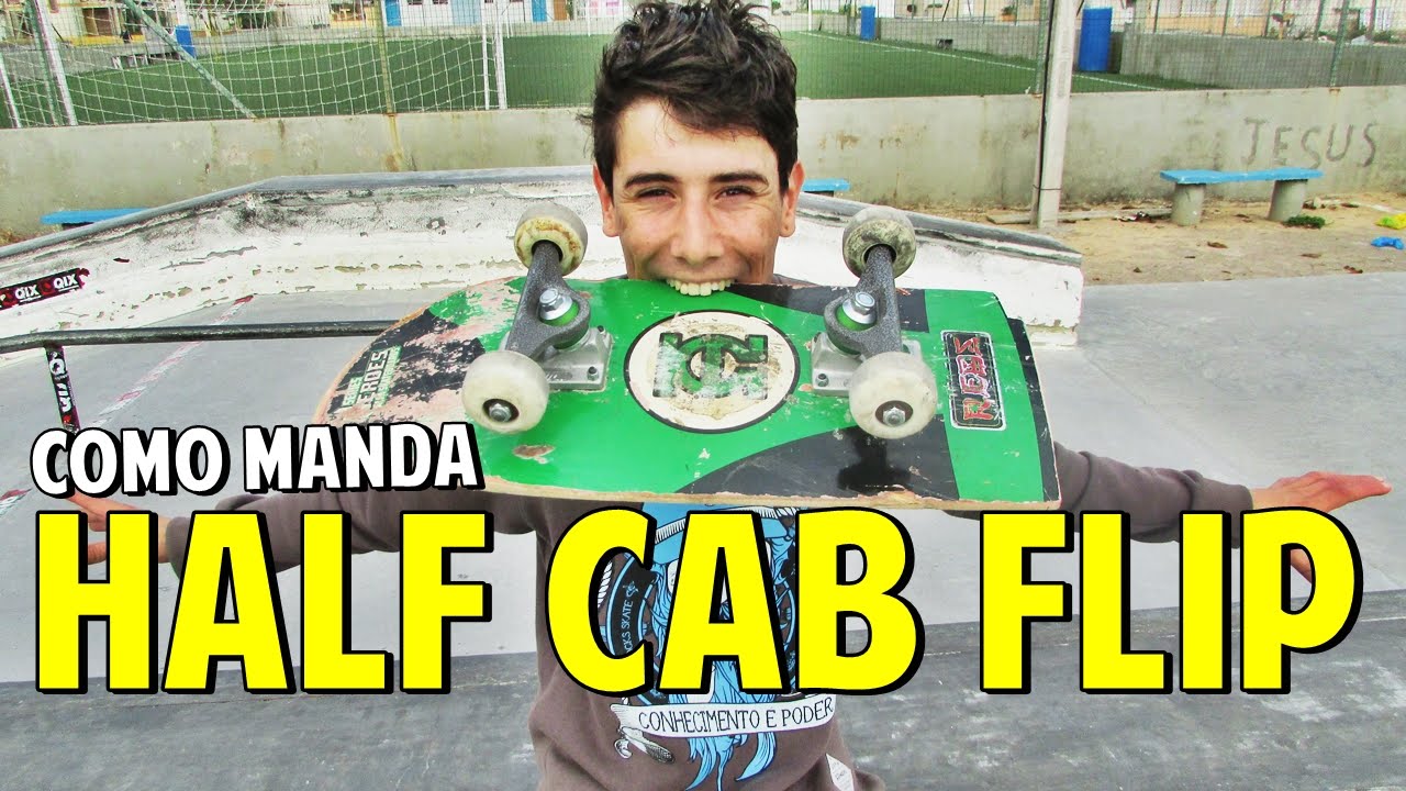 MINI SKATE - Como mandar Half Cab Flip