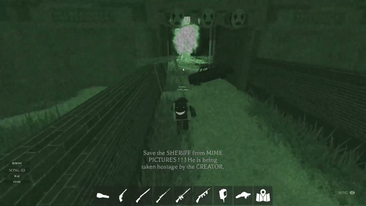 Capturing SCP-096 in Cult Of The Cryptids