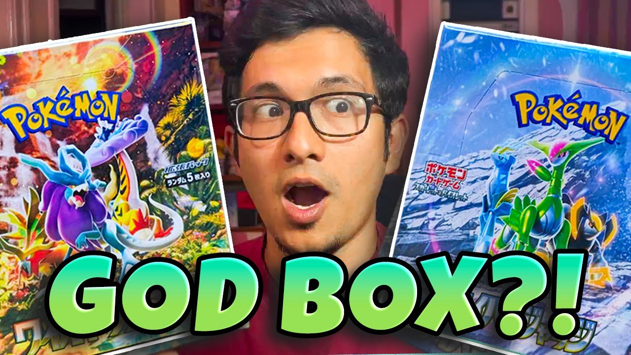 I opened my first GOD BOX of Pokemon - Wild Force and Cyber Judge! (Japanese Temporal Forces)