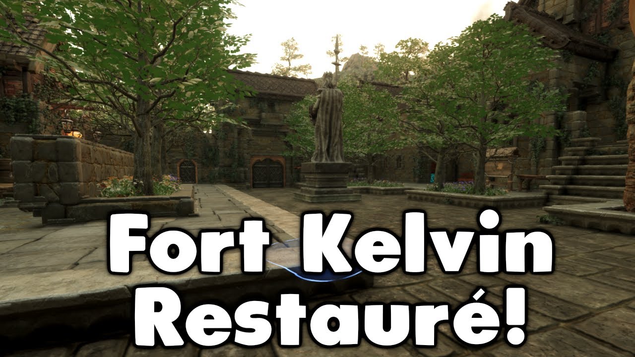 Enshrouded Build: Restauration de Fort Kelvin à 100%!! Beaucoup de sueur et de plaisir #enshrouded